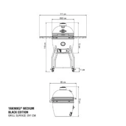 Yakiniku Medium Black Edition - Barbecue A Carbone -Lodge Store 1024 1024 max 2