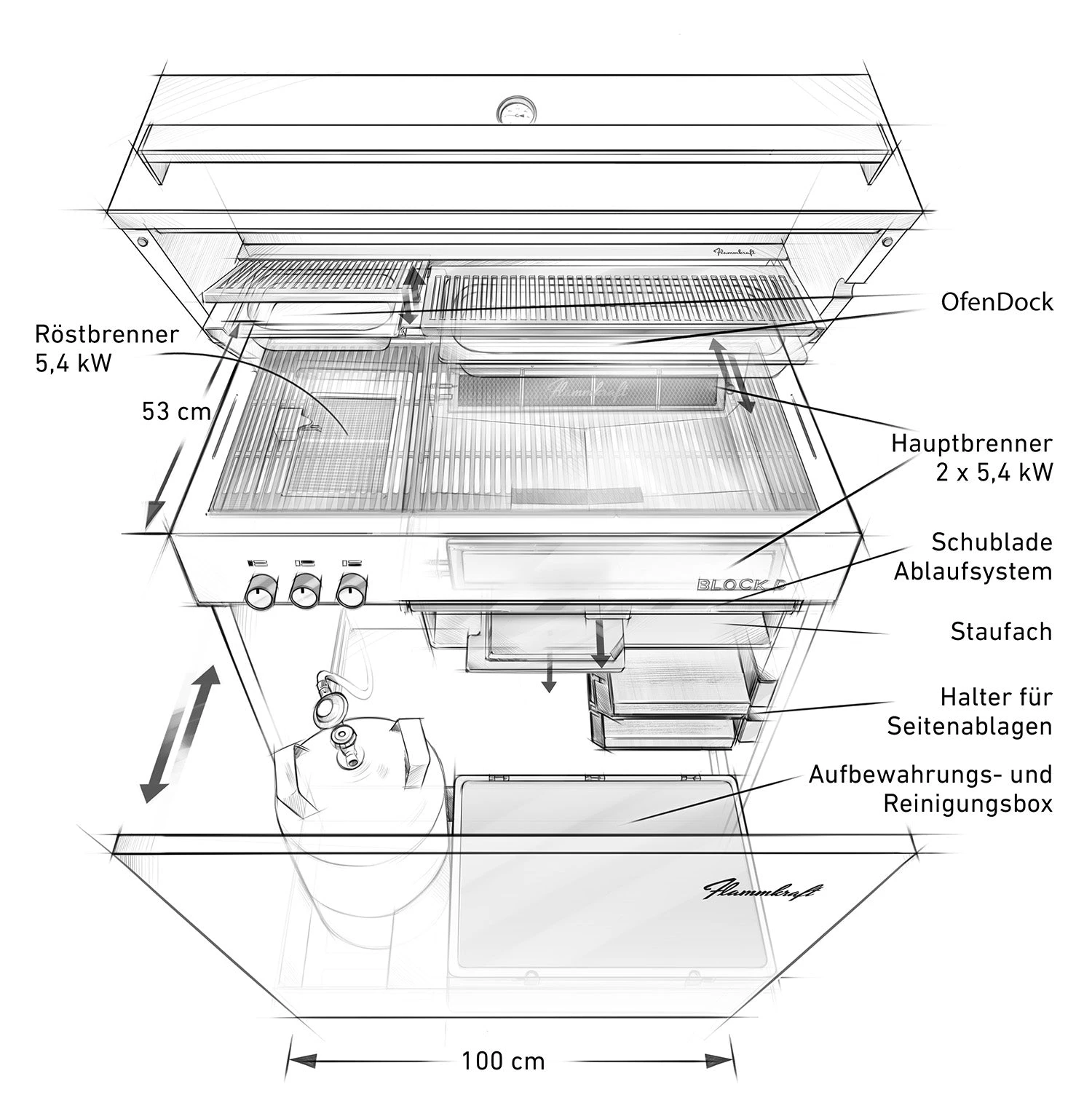 Flammkraft - Block D (Gen 5) - #3 Bianco Avorio 8 Flammkraft - Block D (Gen 5) - #3 Bianco Avorio - Image 8