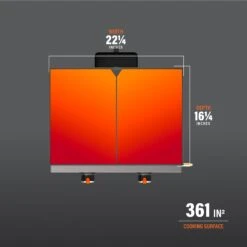 Blackstone Original 22'' Tabletop - Plancha A Gas -Lodge Store 2140 LowesSequence4 1