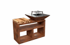 Vulcanus Grill PRO 730 Masterchef - Barbecue A Legna -Lodge Store 730 master multigrid