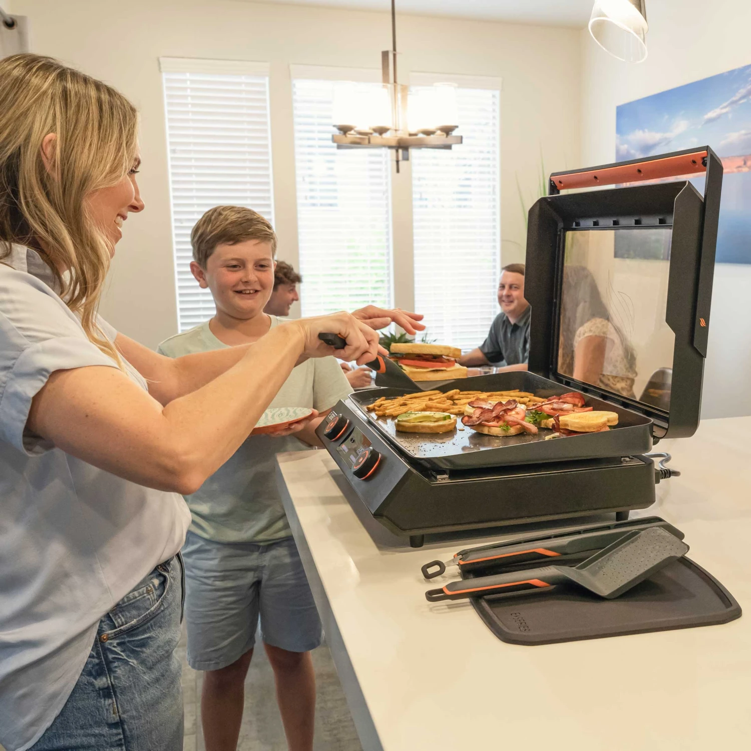 Blackstone 22'' Electric Tabletop Griddle - Plancha Elettrica 7 Blackstone 22'' Electric Tabletop Griddle - Plancha Elettrica - Image 7