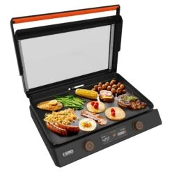 Blackstone 22'' Electric Tabletop Griddle - Plancha Elettrica 14 Blackstone 22'' Electric Tabletop Griddle - Plancha Elettrica -Lodge Store 8001 22inESeries 01