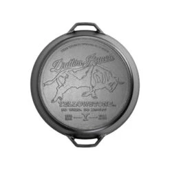 Lodge Skillet Yellowstone Senza Manico 43.1 Cm - Esclusiva BBQ LAB
