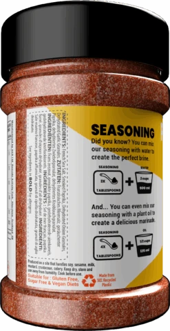 Pitmaster X - Classic Rub -Lodge Store Classic PitmasterX Ingredients