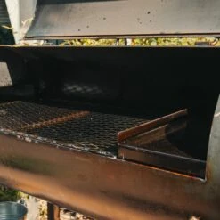 BBQ LAB Special 24'' - Offset Smoker Texas Style -Lodge Store DSC08423