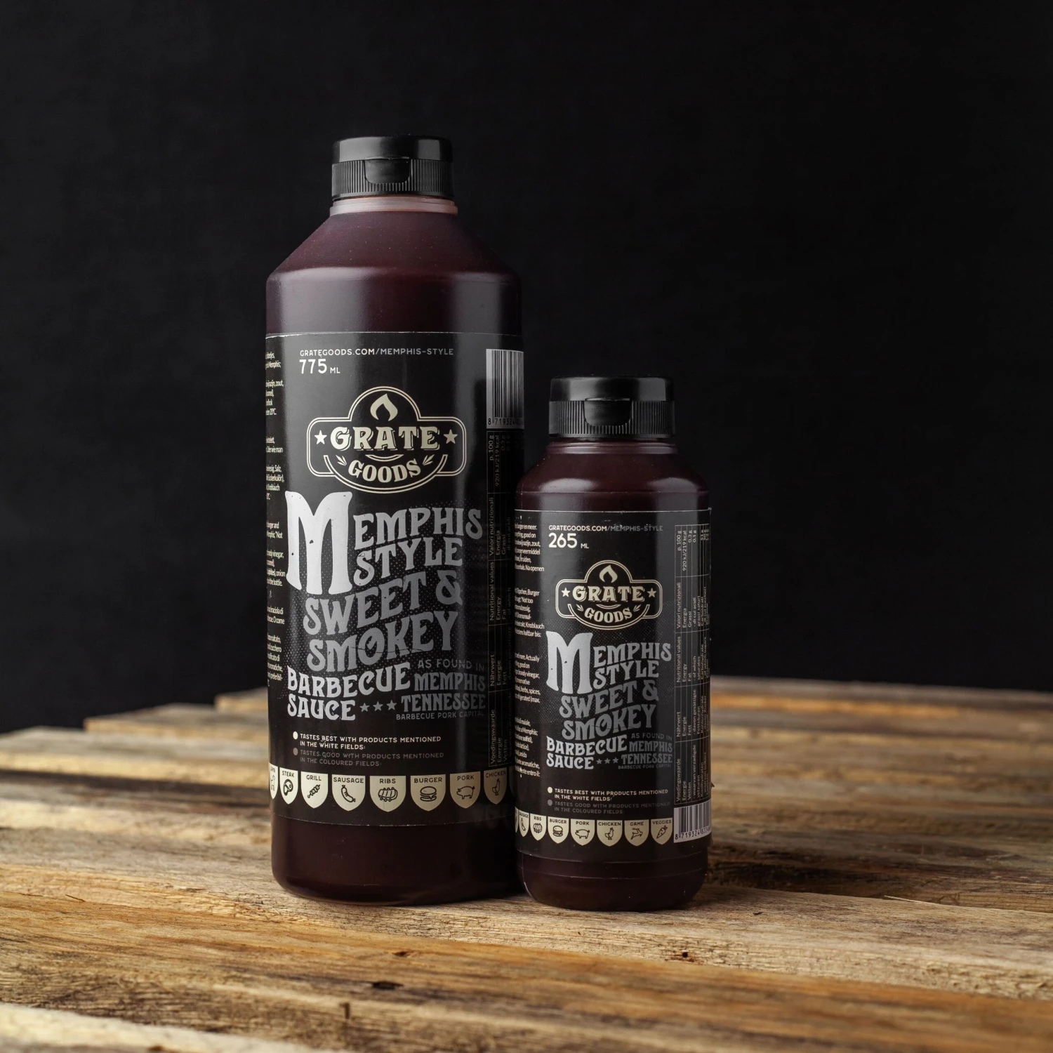 Grate Goods - Menphis Sweet & Smokey BBQ Sauce 1 Grate Goods - Menphis Sweet & Smokey BBQ Sauce