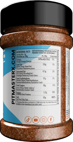 Pitmaster X - Gyros Rub 5 Pitmaster X - Gyros Rub -Lodge Store Gyros PitmasterX Nutritional Facts