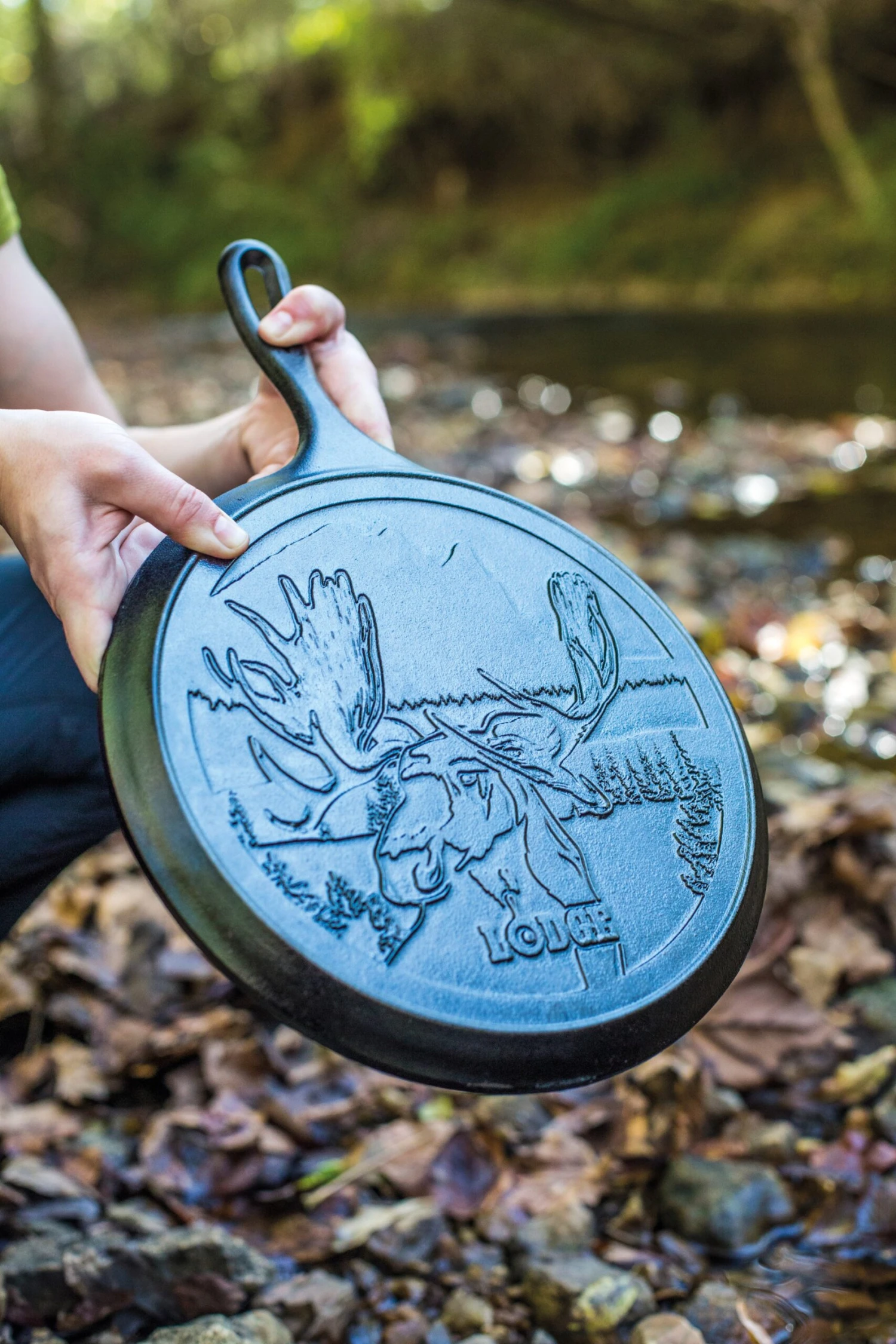 Lodge Bistecchiera Logo Alce 4 Lodge Bistecchiera Logo Alce - Image 4