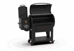 Louisiana Grills Premier 1200 Founder Series - Barbecue A Pellet -Lodge Store LG1200FP.open .1 1
