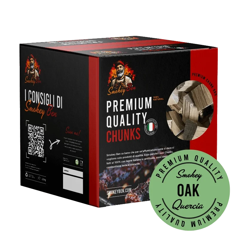 Smokey Ben - Premium Quality Chunks Oak 1 Smokey Ben - Premium Quality Chunks Oak