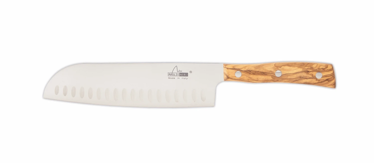 Maglio Nero X BBQ LAB - Santoku 19cm 1 Maglio Nero X BBQ LAB - Santoku 19cm