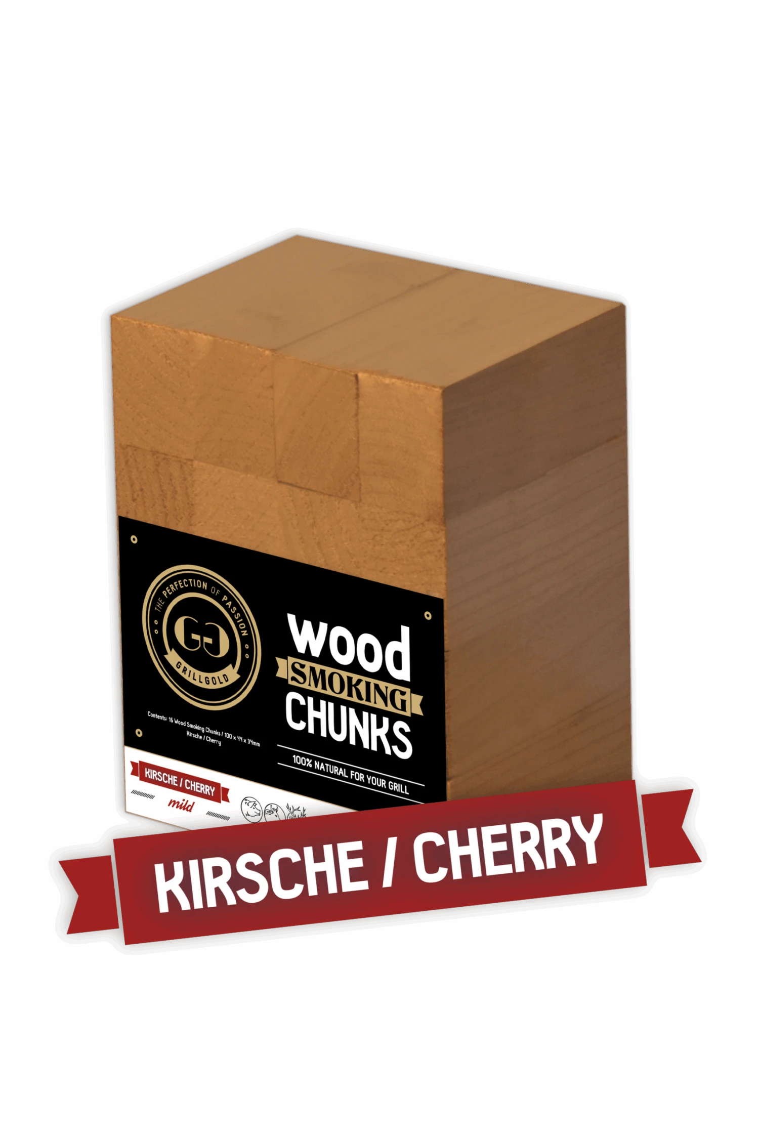 Wood Smoking Chunks Ciliegio 2 Wood Smoking Chunks Ciliegio - Image 2