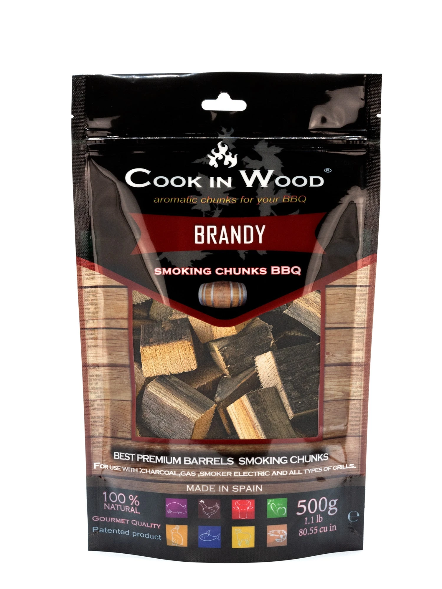 Cook In Wood - Chunks Brandy 1 Cook In Wood - Chunks Brandy