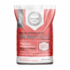 Pellet Furtado Farms 13.6 Kg - Peach, Oak, Sugar Maple, Hickory, Cherry, Apple, Southern Mesquite, True North Blend -Lodge Store furtadomaple