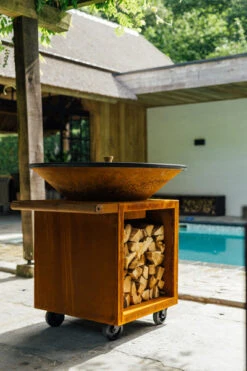 Barbecue A Legna Ofyr Classic Storage PRO -Lodge Store ofyr classic storage pro corten 005