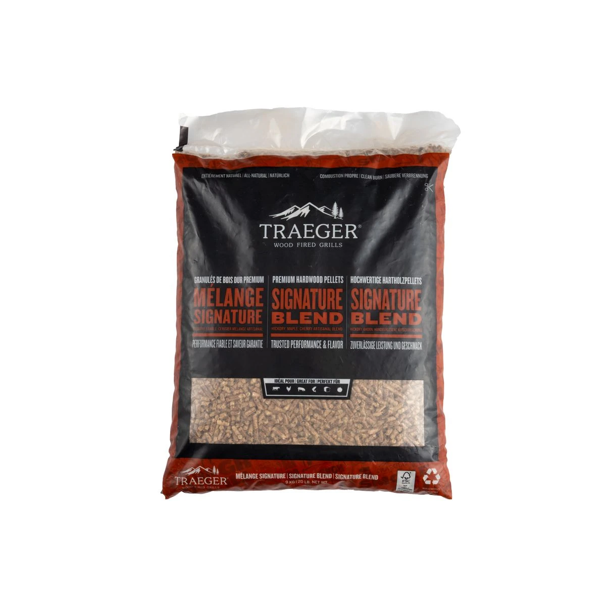 Pellet Traeger 9 Kg Signature Blend 1 Pellet Traeger 9 Kg Signature Blend