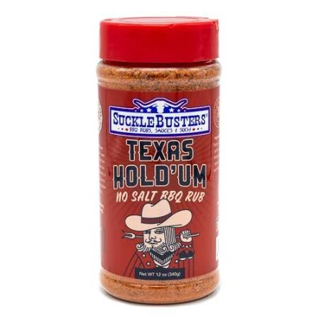 Sucklebuster Texas Hold'Um - No Salt BBQ Rub 1 Sucklebuster Texas Hold'Um - No Salt BBQ Rub