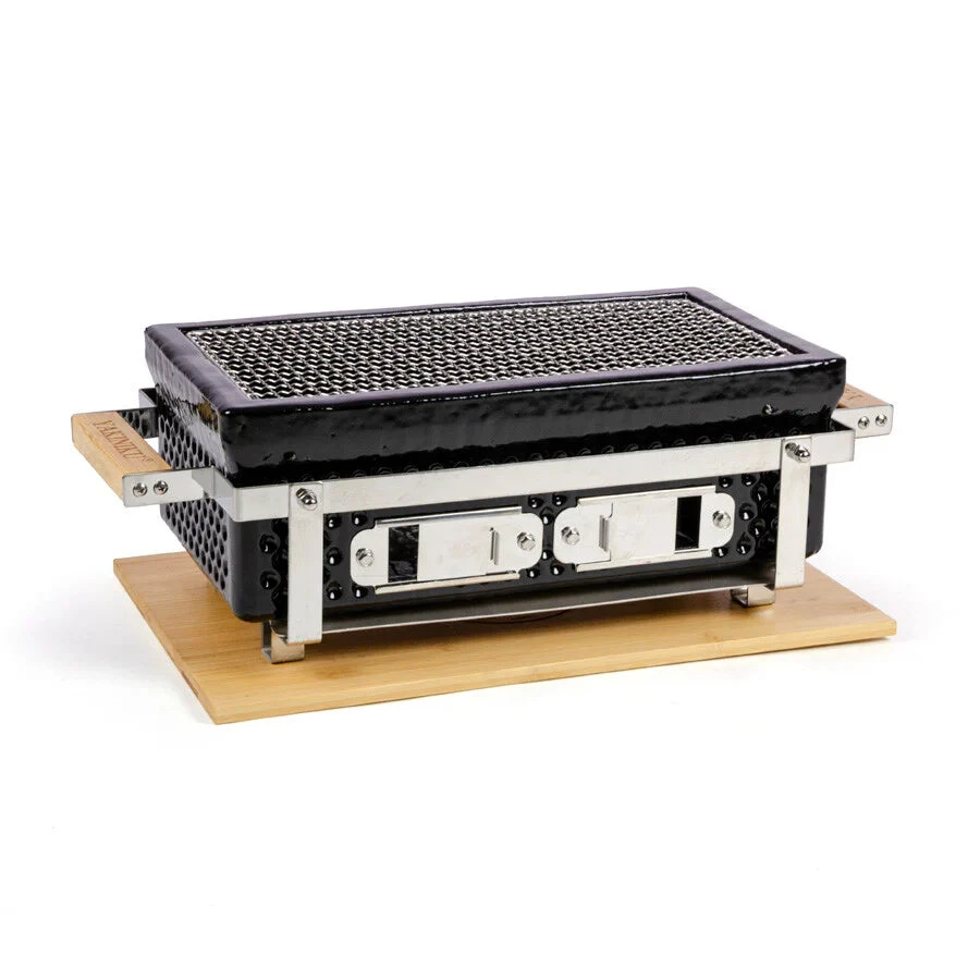 Yakiniku Shichirin Rettangolare - Barbecue A Carbone 1 Yakiniku Shichirin Rettangolare - Barbecue A Carbone